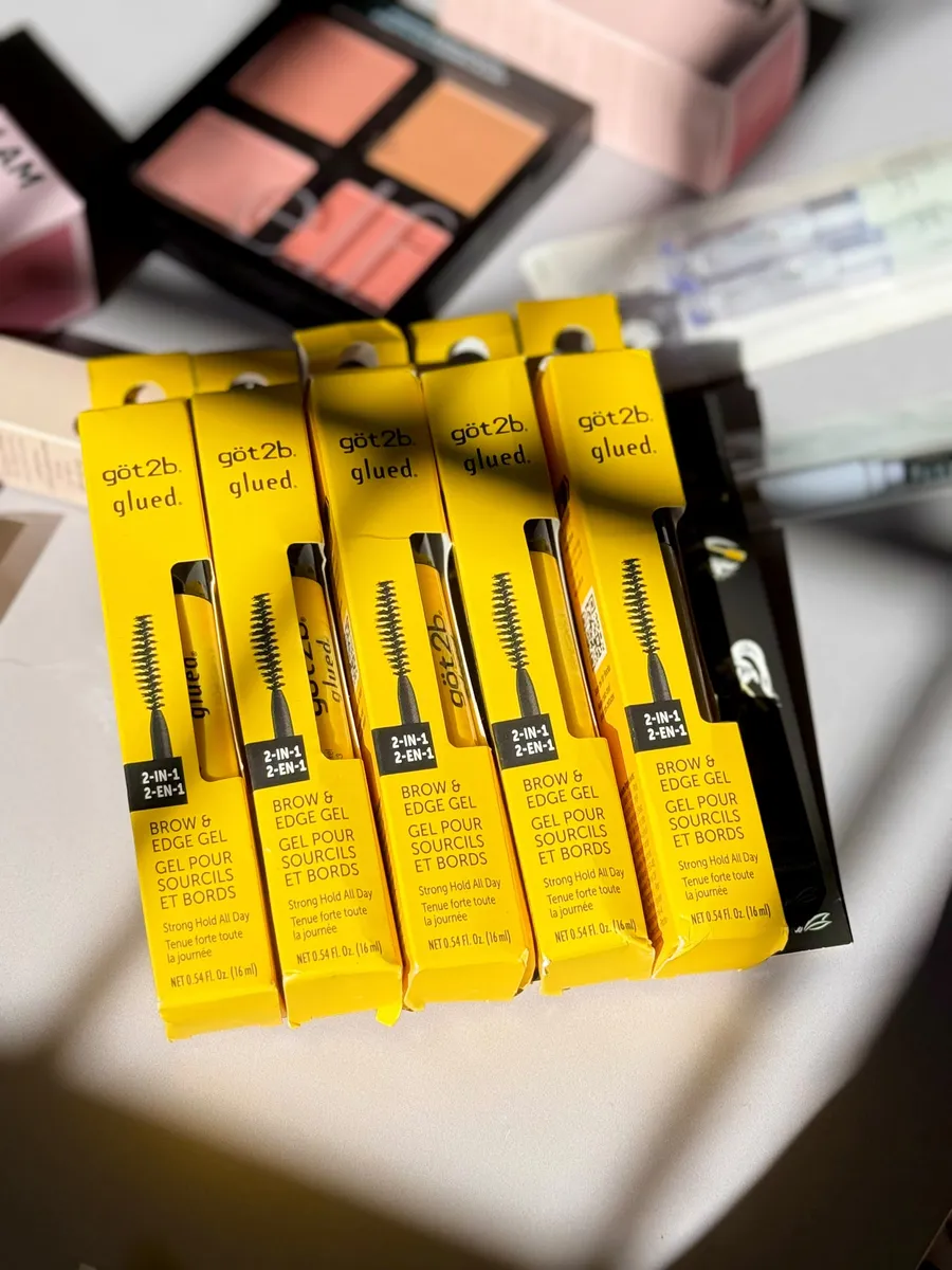 Gel Glued 2 en 1 para cejas y bordes